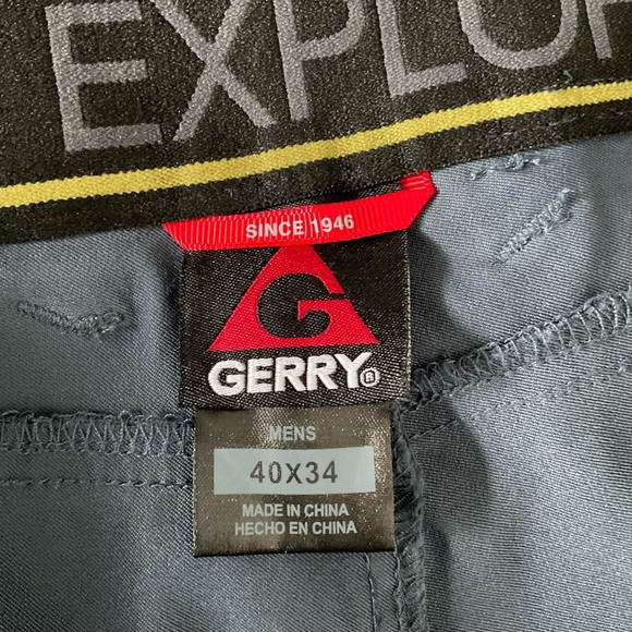 Gerry Weber Blue Cargo Pants Straight Leg Design - Picture 5 of 10